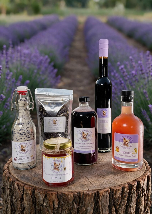 What’s New at Little Bear Lavender Farm: Hydrosols, Shrubs, Tea, Honey, Journals & More