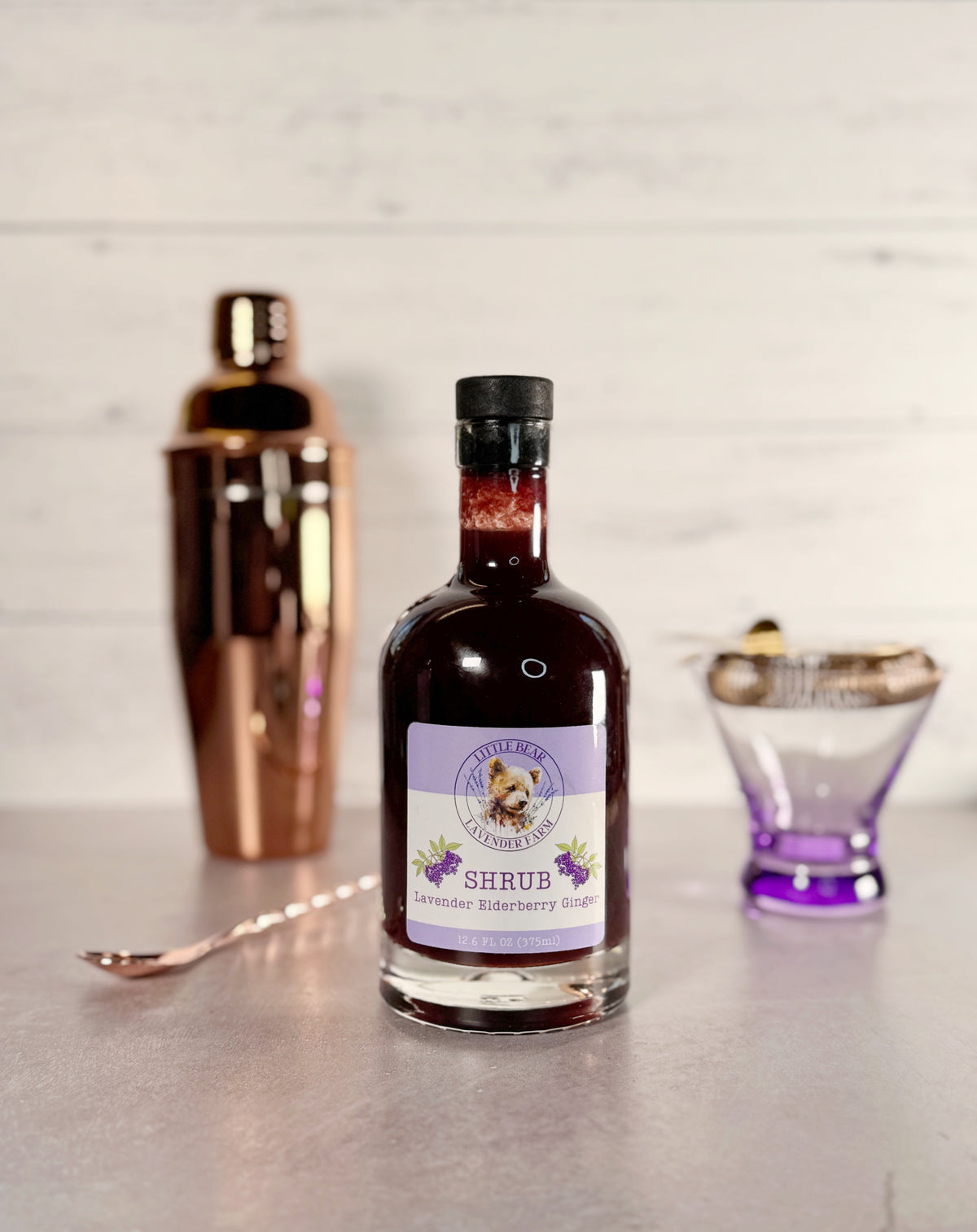 Lavender Drinking Shrubs - Cocktail & Mocktail Mixes
