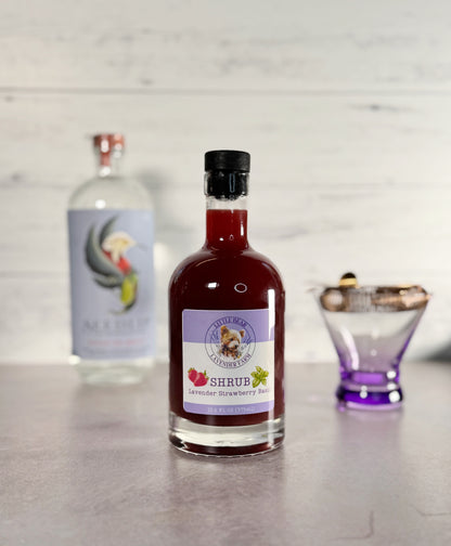 Lavender Drinking Shrubs - Cocktail & Mocktail Mixes