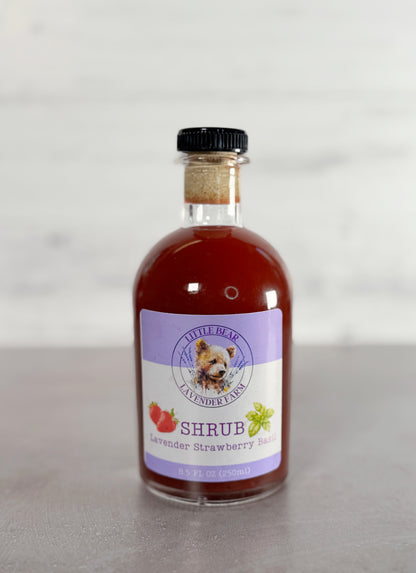 Lavender Drinking Shrubs - Cocktail & Mocktail Mixes