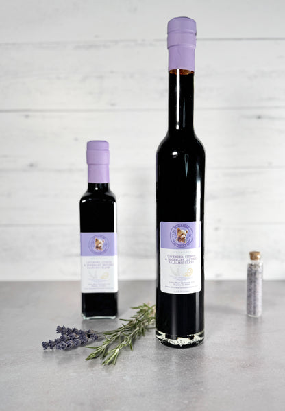 Lavender Citrus & Rosemary Infused Balsamic Glaze