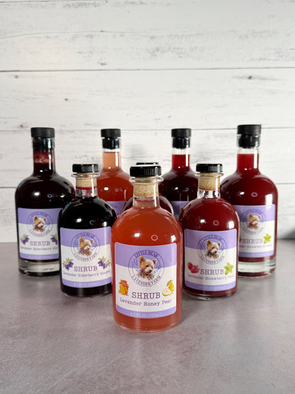 Lavender Drinking Shrubs - Cocktail & Mocktail Mixes
