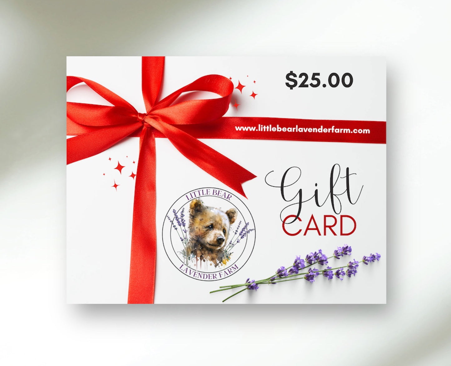 Little Bear Lavender Farm - Gift Cards