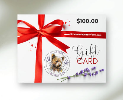 Little Bear Lavender Farm - Gift Cards