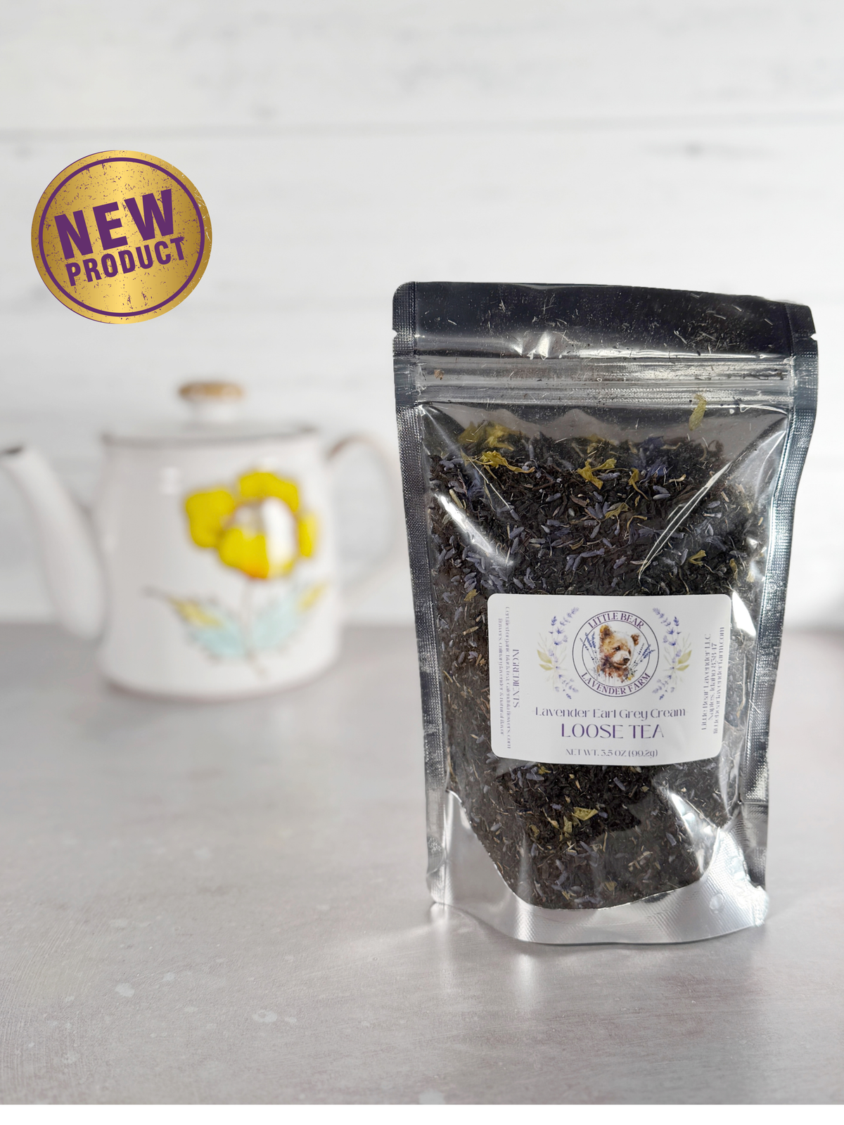 Lavender Earl Grey Cream Loose Tea