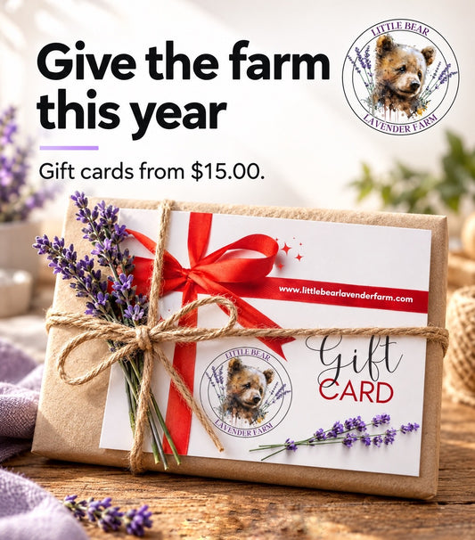 Little Bear Lavender Farm - Gift Cards