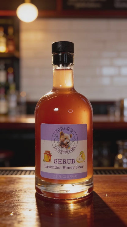 Lavender Drinking Shrubs | Cocktail & Mocktail Mixers | Small-Batch Farm-Made